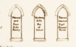 stain glass window drawing