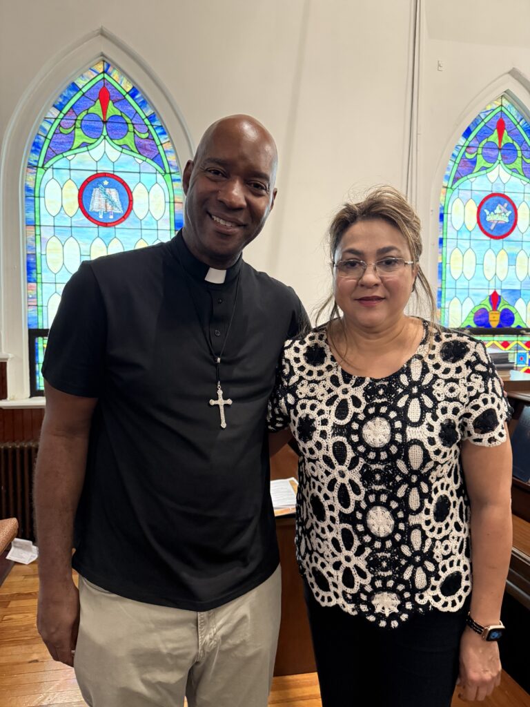 Pastor Tony (Left) and Beatriz (Right)